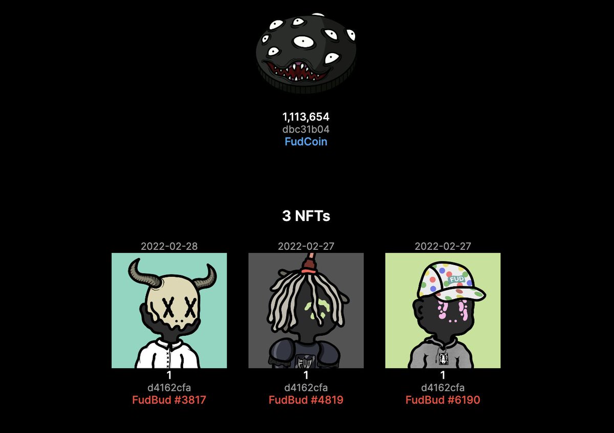 handledrops's tweet photo. FUD / $FUD ?
(γ£ββ‘β)γ£ β₯
1. FOLLOW @HANDLEDROPS
2. RT
3. DROP ADA $HANDLE BELOW
#HandleDrops #Cardano #CardanoCommunity https://t.co/FVEQK3wTEN