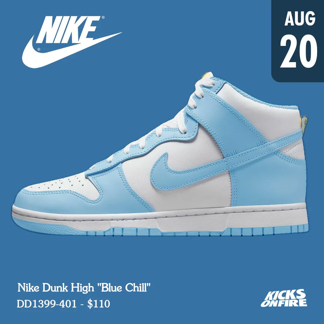 Nike Dunk High 'Blue Chill