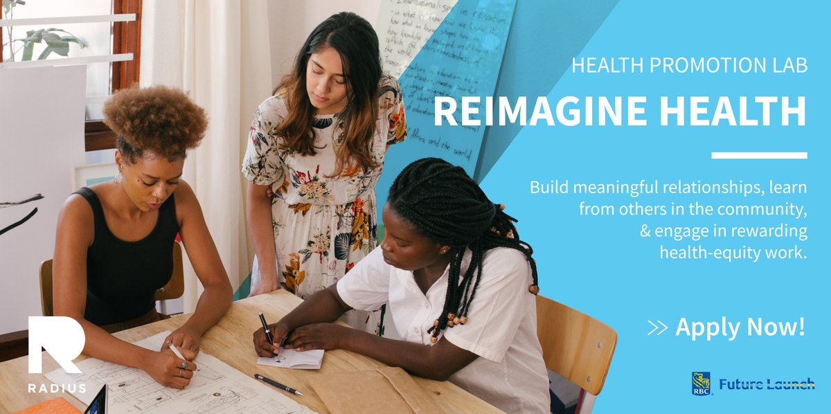 Reimagine Health is a program for people from impacted communities to innovate &amp; bring together diverse ways of knowing to tackle real-life health challenges. Join the 2022 cohort to learn, build, &amp; test your ideas! 

Apply now! 👉🏽 ow.ly/rloK50Kbaam #sfu #RBCFutureLaunch