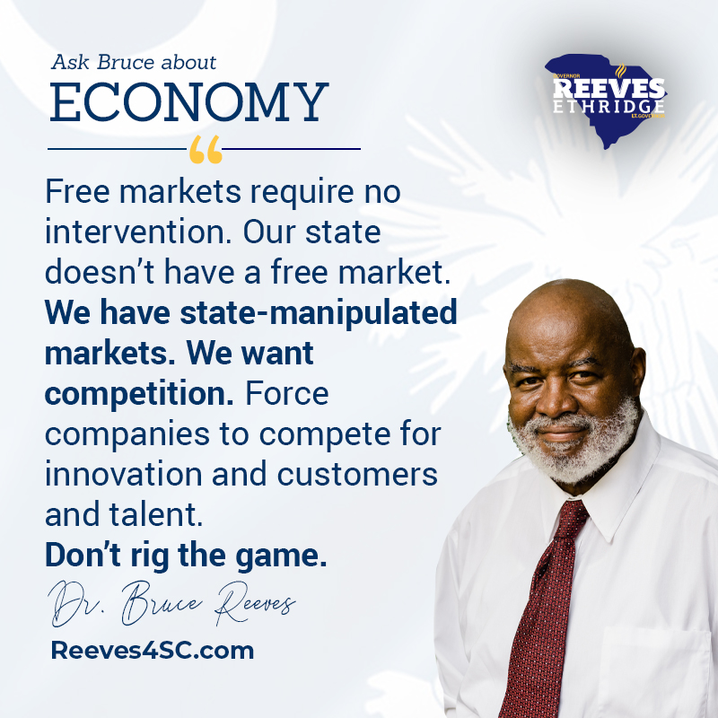 Reeves4SC's tweet photo. DON'T RIG THE GAME.
#southcarolina #governor #reeves4sc #economy #jobs #sc #reevesforgovernor #freemarket #libertarian #liberty https://t.co/ujFnJmS23B