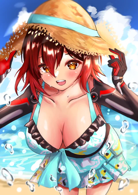 summer #ロボ子Art 