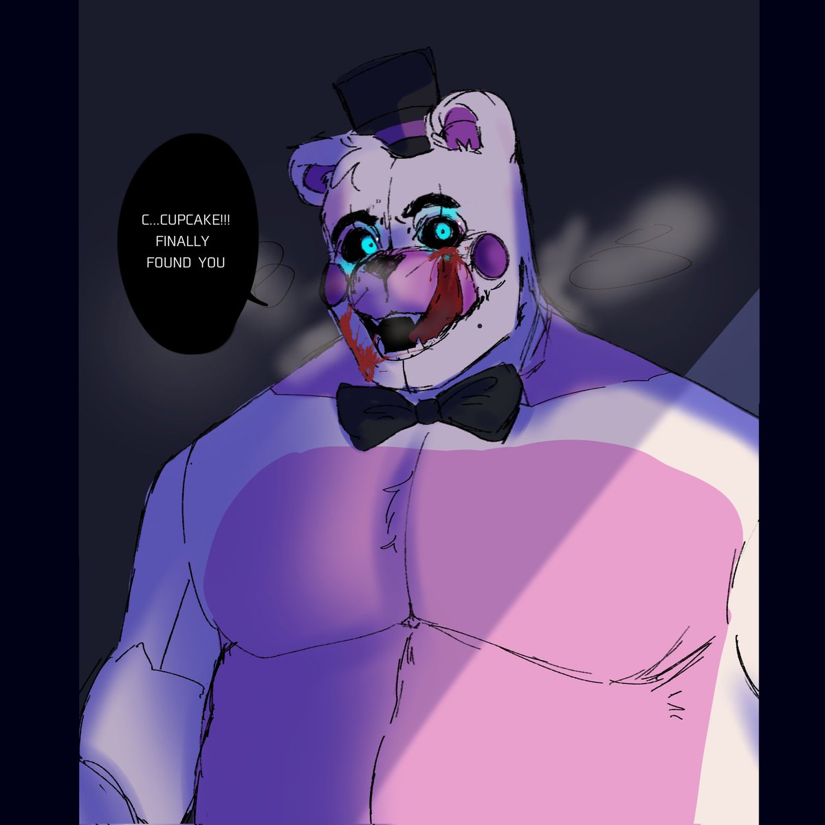yandere fun fed  #FNAF #funtimefreddy