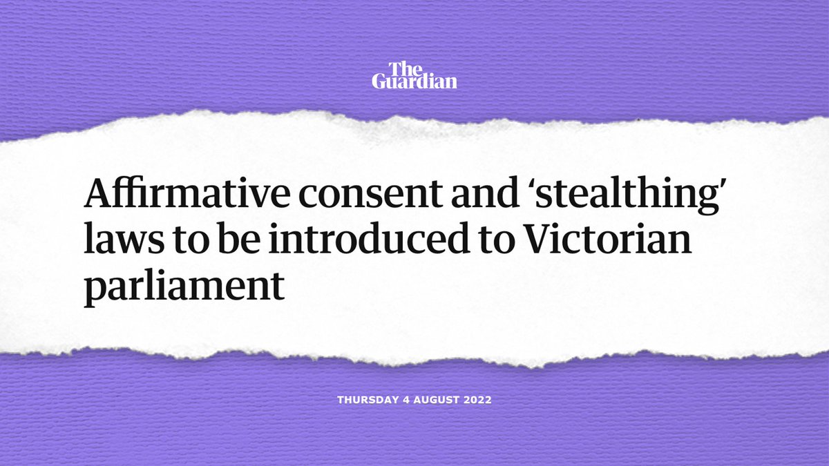 DanielAndrewsMP's tweet photo. We're making it absolutely clear - consent can never be assumed. https://t.co/fh1M3F7v1R
