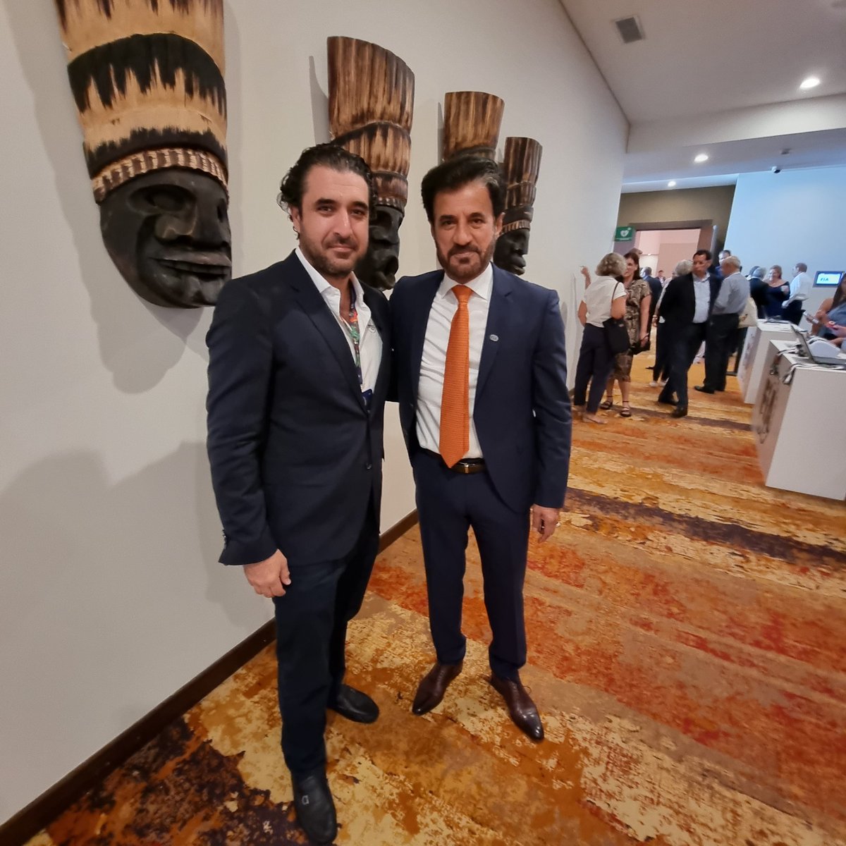 jjak35's tweet photo. I would like to thank enormously @fia and President @Ben_Sulayem for establishing in this year's American Congress the "José Abed Award" for clubs, organisations or person that would do an outstanding contribution for America. It will be awarded yearly. https://t.co/7HIQYlKY5o