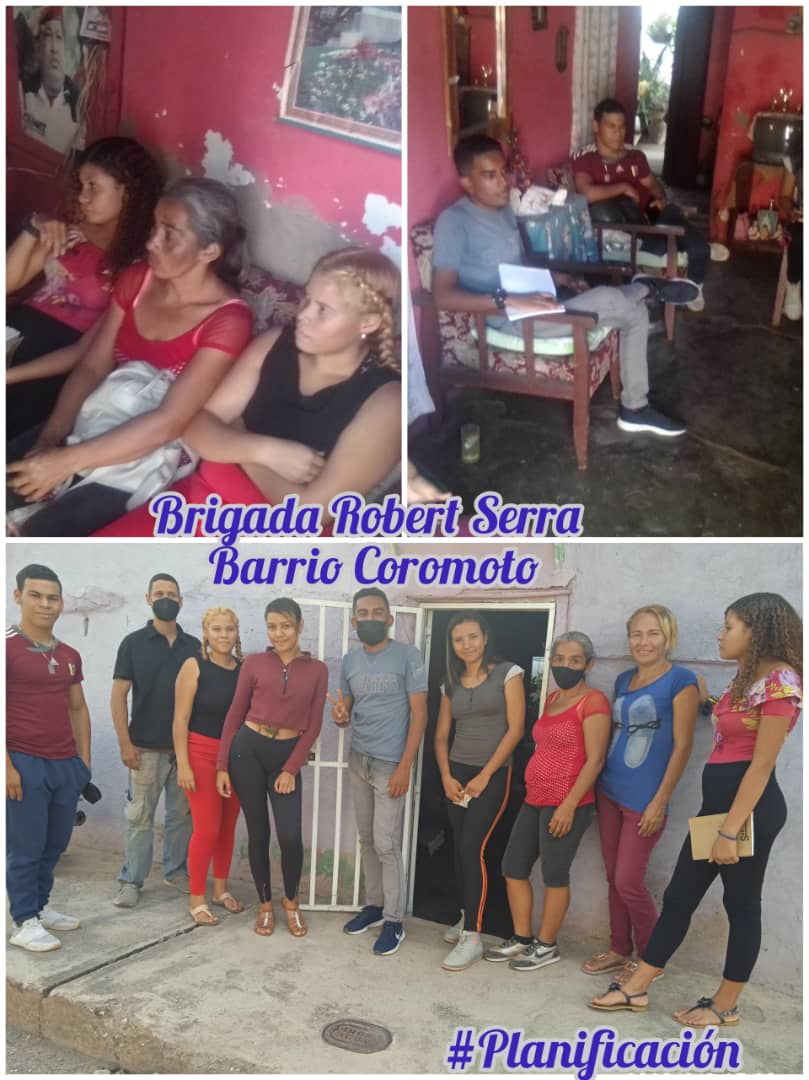 02||AgEl equipo Robert Serra se trasladó a la comunidad *Barrio Coromoto* para la reunión con la Brigada de la comunidad con el fin de organizar y planificar las tareas de nuestro misión para la activación de Actividades <a href="/soy_urquia/">Maye Arias</a> <a href="/jaarreaza/">Jorge Arreaza M</a> <a href="/MervinMaldonad0/">Mervin Maldonado</a> <a href="/AdolfoP_Oficial/">Adolfo Pereira Gobernador</a>