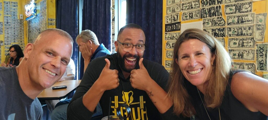 mortonmoves's tweet photo. We are ready Jefferson Parish, LA. Just had a belly full of Cajun food & debriefed for tomorrow’s sessions. WelNet, Health READY, PE 1 & 2, Before the Boogie, Five for Life and Making Your Lessons Count covering multiple objectives in 1 lesson. We are ready @schoolhealth #SHPLT https://t.co/tPSx4Tnei7
