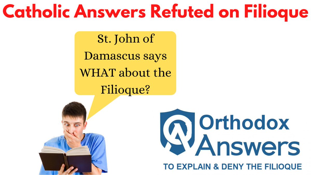MedWhiteAcolyte's tweet image. youtu.be/Y3JetULj02E New video refuting Catholic Answers