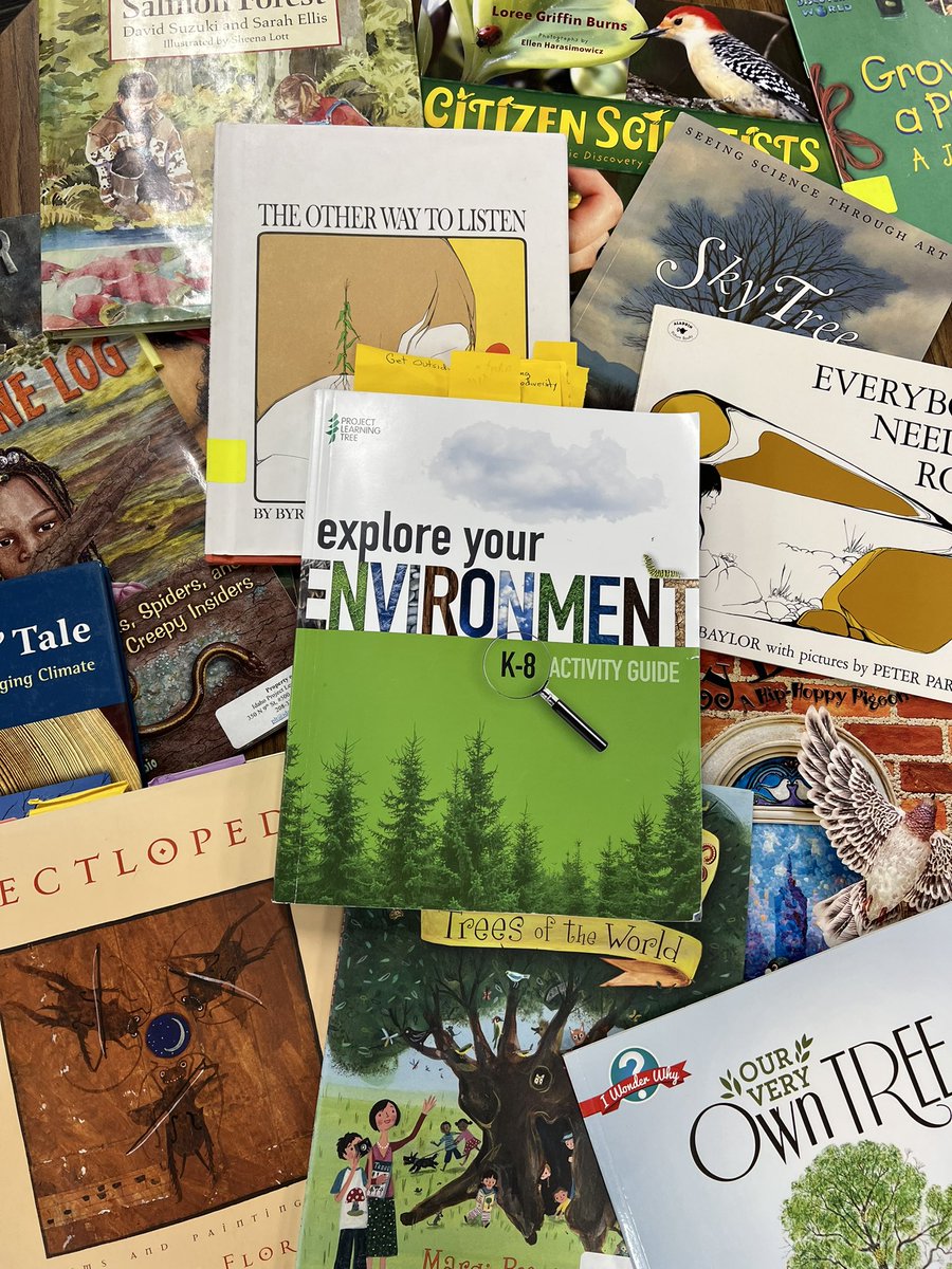 WolfeWanders's tweet photo. So fun working w/ educators developing their personal and professional knowledge in “Cultivating Curiosity Through Schoolyard Science”PD. Along with #PBL training Ts received the NEW #projectlearningtree Activity Guide. Environmental Ed that is integrated and impactful! #ignitED https://t.co/DpTxCYlxeU