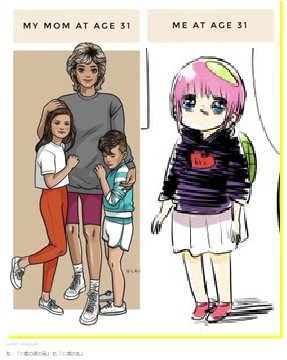 super_haka's tweet photo. 「独身女性が川尻こだまテイスト」コラせざるを得ないじゃないか！ https://t.co/DFl6hi3u4h