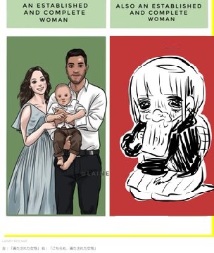 super_haka's tweet photo. 「独身女性が川尻こだまテイスト」コラせざるを得ないじゃないか！ https://t.co/DFl6hi3u4h