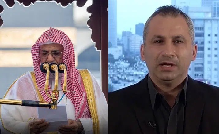 jamalrayyan's tweet photo. الشيخ صالح بن حميد، قال كلمة حق في دعاء خطبته “اللهم عليك باليهود الغاصبين المحتلين ”الشيخ صالح لم يعمم اليهود بل خص المحتلين الصهاينه ل #فلسطين ،لكن هذا الكائن الصهيوني إيدي كوهين طالب"بكل وقاحة"بعزل الشيخ صالح بن حميد ، وجهوا معي التحية الى الشيخ صالح لانه نطق بالحق #السعودية https://t.co/oX41sNvBTj