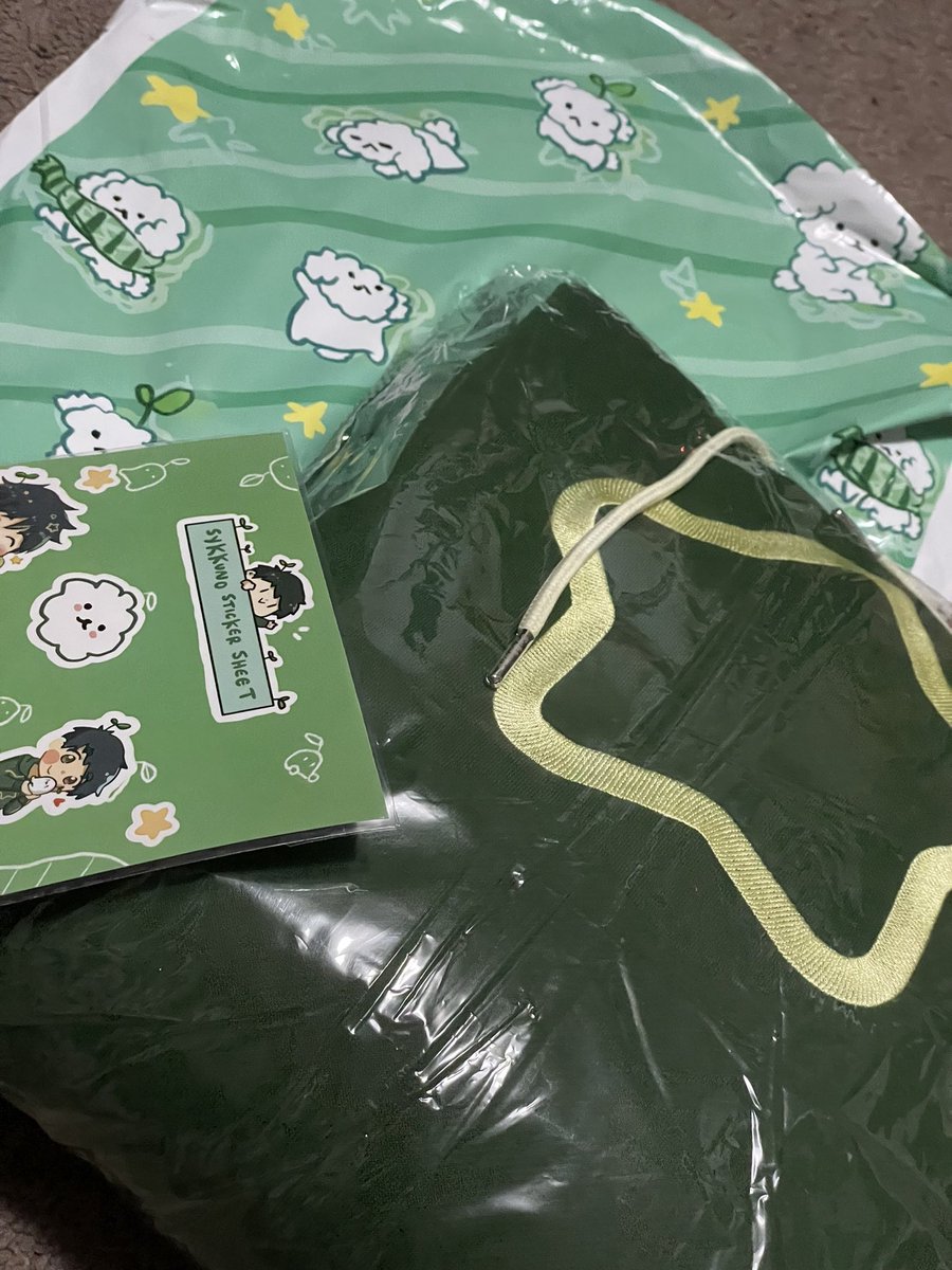 _Murasakinoumi_'s tweet photo. LOOK WHAT CAME TO MAIL TODAY!!😭💚 
• @Sykkuno https://t.co/ecL6badDyo