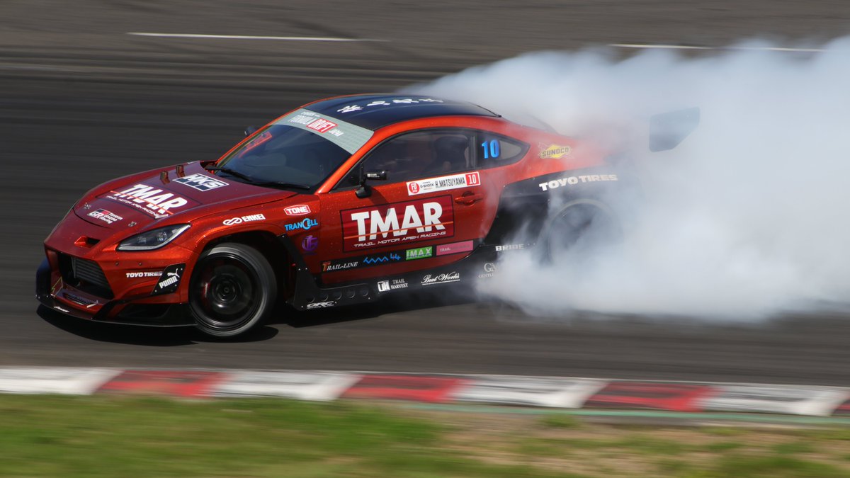 やま 松山北斗選手 TRAIL MOTOR APEX RACING -TMAR- TMAR GR86