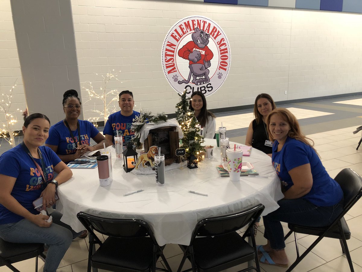 AustinCubs's tweet photo. We were so glad to see all these smiling faces back on campus today! Thank you to our wonderful Austin Elementary PTO for providing a delicious breakfast! https://t.co/li1LAWnh5Y