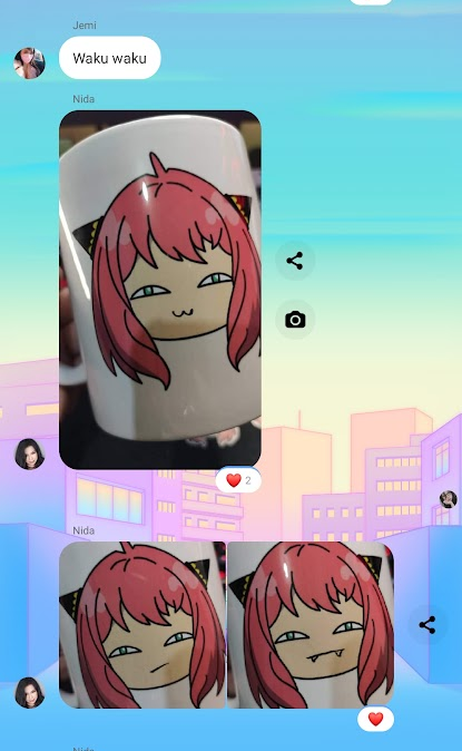 kristalynhazel's tweet photo. Look what my friend made to her #Anya mug!
This is so cute!!!
My #chibiheads mug are here: https://t.co/1CMziGnqfS
#mykacustoms #anyaforger #spyfamily https://t.co/pmZOYPWbOt