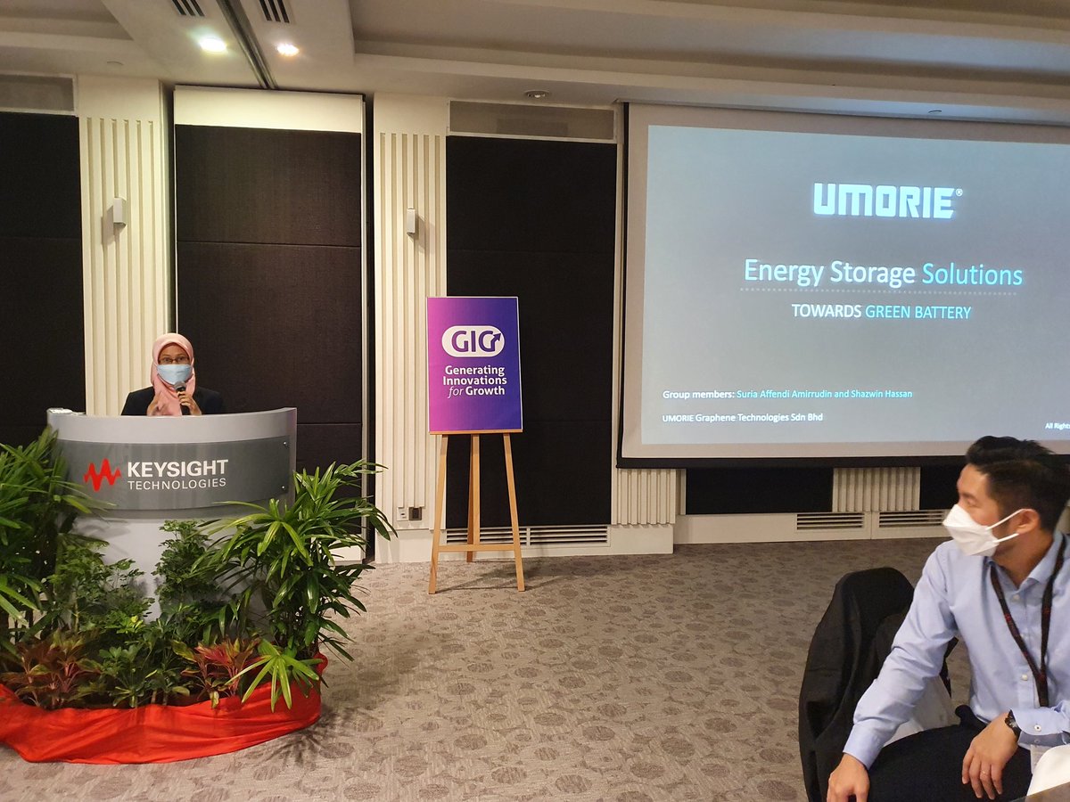 UMORIE®️ @ KEYSIGHT

Shazwin Hassan, Chief Operating Officer (COO) of UMORIE pitching session in 6 minutes.
.
We are not just a battery company. 
.
We are an Energy Storage Solutions company.

#umorie
#GoEV