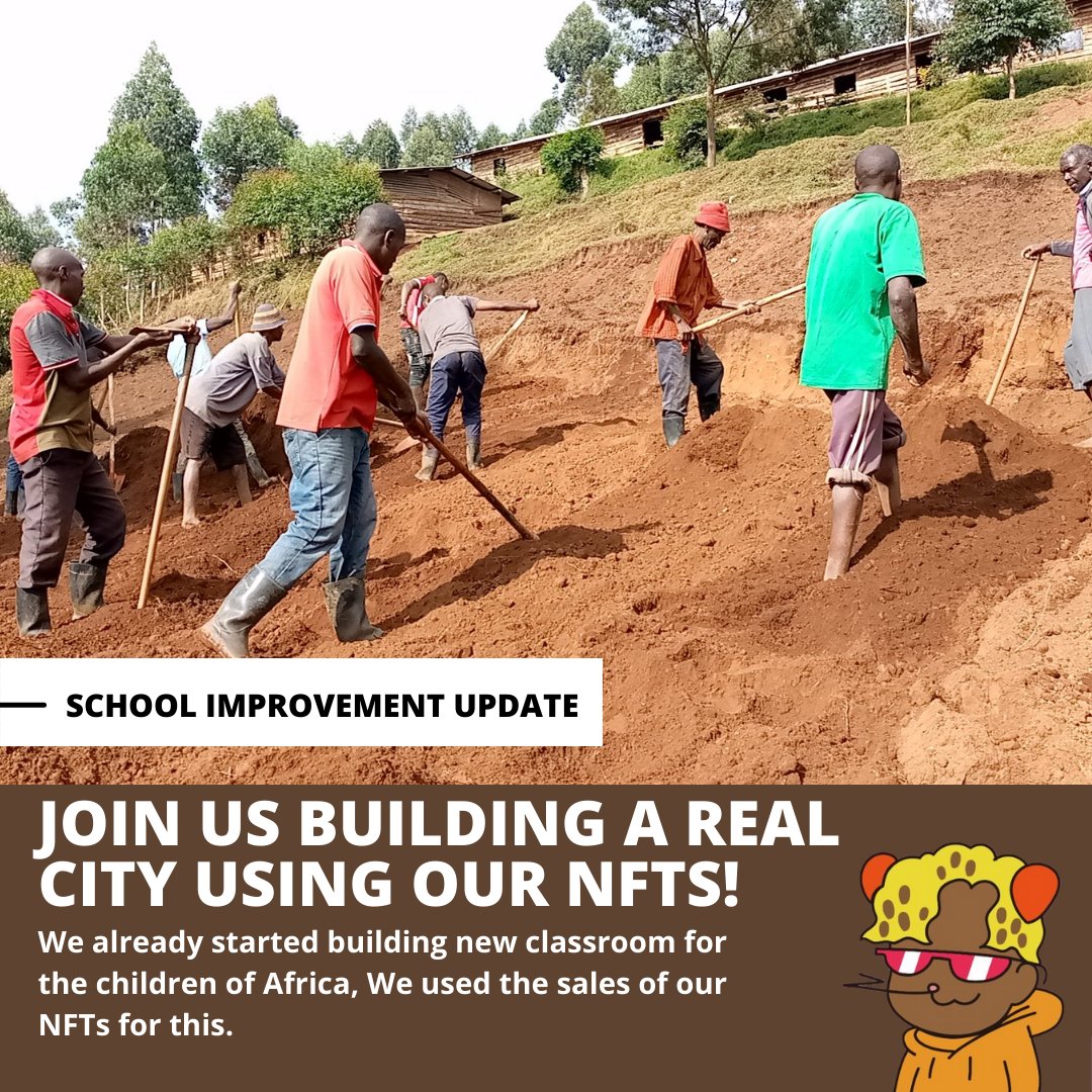 alvinNFTs's tweet photo. Classrooms will soon be seen in this area, Thanks to our @savannakidz NFT holders who believe in our mission!

#NFTs #NFTCommunity #DAO #nftcollector #Web3 https://t.co/xDqxCc1WGi