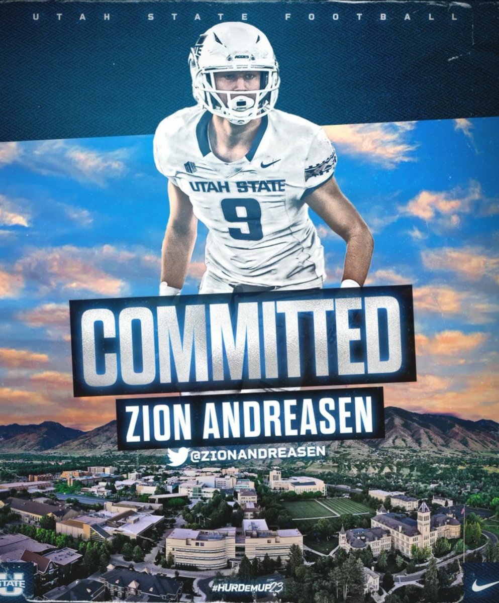 COMMITTED!!! 🔵⚪ Thank you <a href="/CoachAlexDevine/">Alex Devine</a> for this incredible opportunity!! Thank you to all of my coaches and especially my family for believing in me!! <a href="/USUFootball/">USU Football</a> <a href="/CHbanderson/">Blake Anderson</a> <a href="/CoachBanda/">Ephraim Banda</a> <a href="/CoachVailahi/">Malakai Vailahi(Coach Molo)</a> <a href="/CoachBMatich/">Brandon Matich</a> @OldEastHighFB