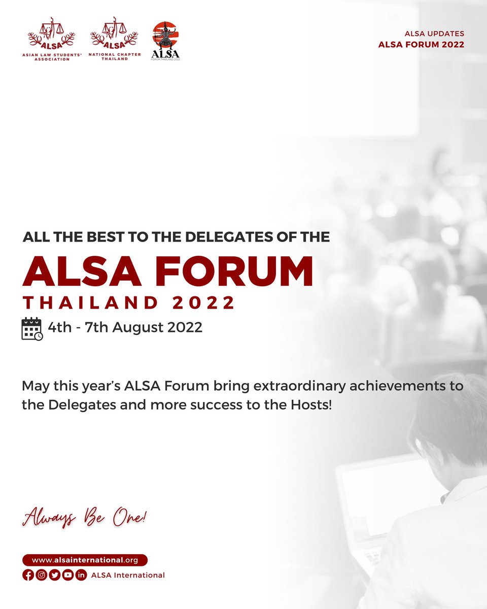 ALSA International tweet media