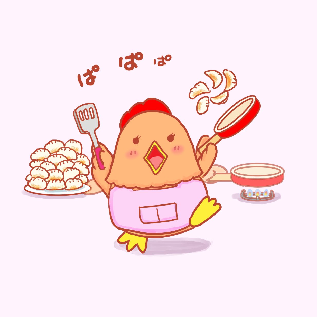 ブラウンさん Lineスタンプ 今日もたくさん作るわよ ブラウンさん お母さん 餃子 中華 お料理 イラスト ゆるいイラスト イラスト好きな人と繋がりたい 餃子好きな人と繋がりたい T Co O3w4nwwsf5 Twitter
