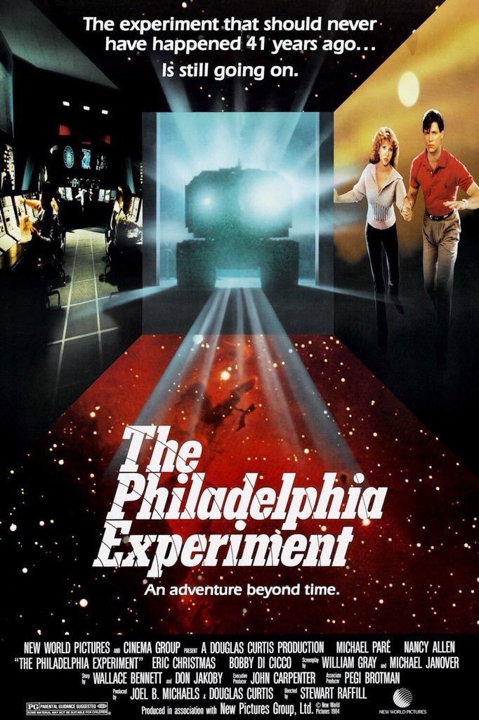 🎬MOVIE HISTORY: 38 years ago today, August 3, 1984, the movie ‘The Philadelphia Experiment’ opened in theaters!

#MichaelPare #NancyAllen #EricChristmas #BobbyDiCicco #LouiseLatham #StephenTobolowsky #RalphManza #KeneHolliday #GlennMorshower #StewartRaffill