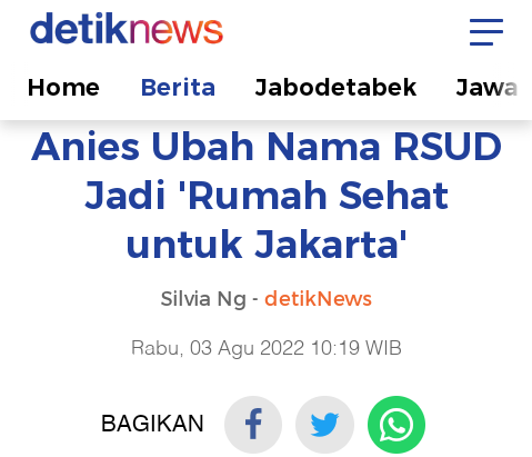 Wan Ambruk ini tidak becus kerja, dari dulu bisanya cuma ganti nama. 

Klo jadi Presiden bahaya bagi Indonesia, bisa-bisa NKRI diubah namanya jadi Negara Khilafah Islamiyah.

Wan Ambruk harus ditenggelamkan...!