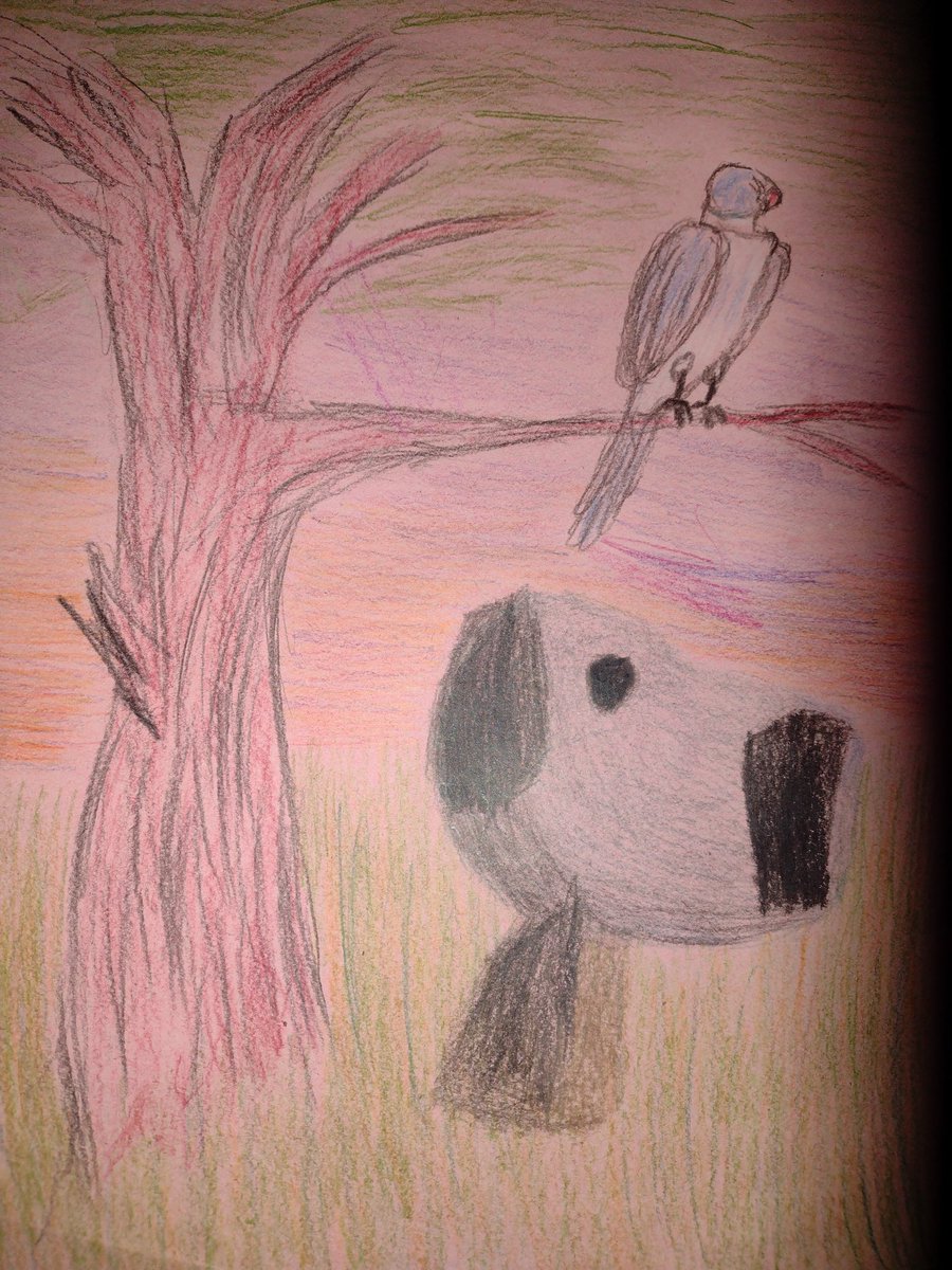 JiskraNathan's tweet photo. A drawing I did last week. It started as a color test page https://t.co/RQP44uNQR0
