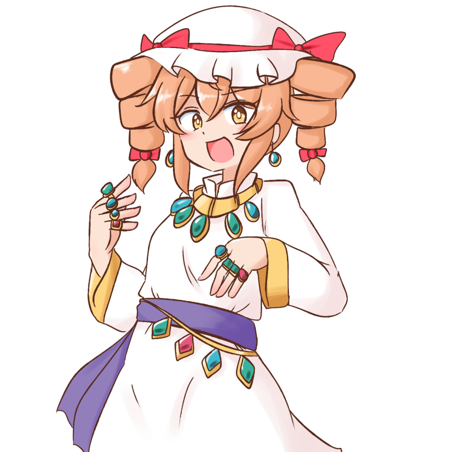 依神女苑 「ゲーム内スキン用に描きました 石油王女苑ちゃ 」|いすぃのイラスト
