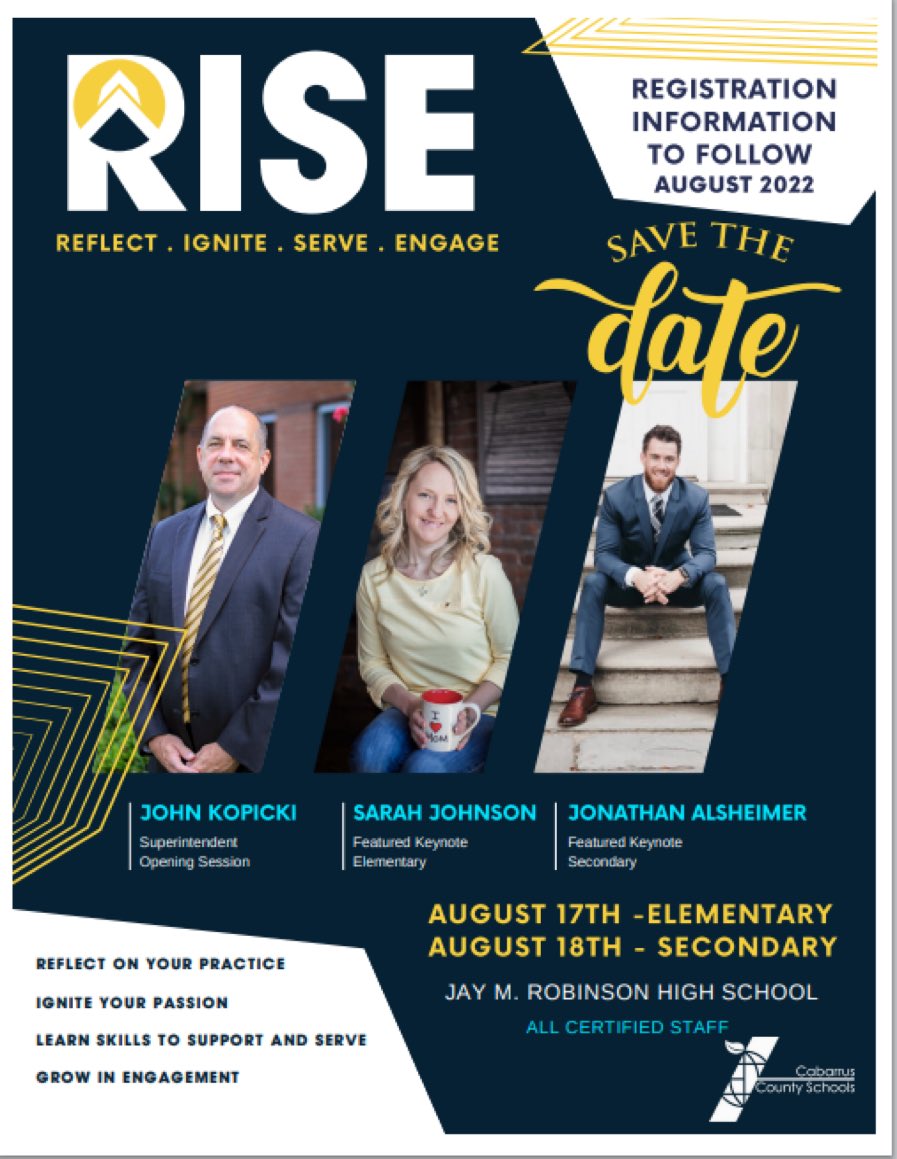 NWHigh's tweet photo. We are excited for this amazing opportunity to Learn, Grow, and RISE as we prepare for another AWESOME school year! 🧡🖤🧡 @CabCoSchools
@SarahSajohnson @mr_Alsheimer #CCSRISE2022 #InAWEtoRISE #NextLevelTeaching https://t.co/Hchvyklb4L