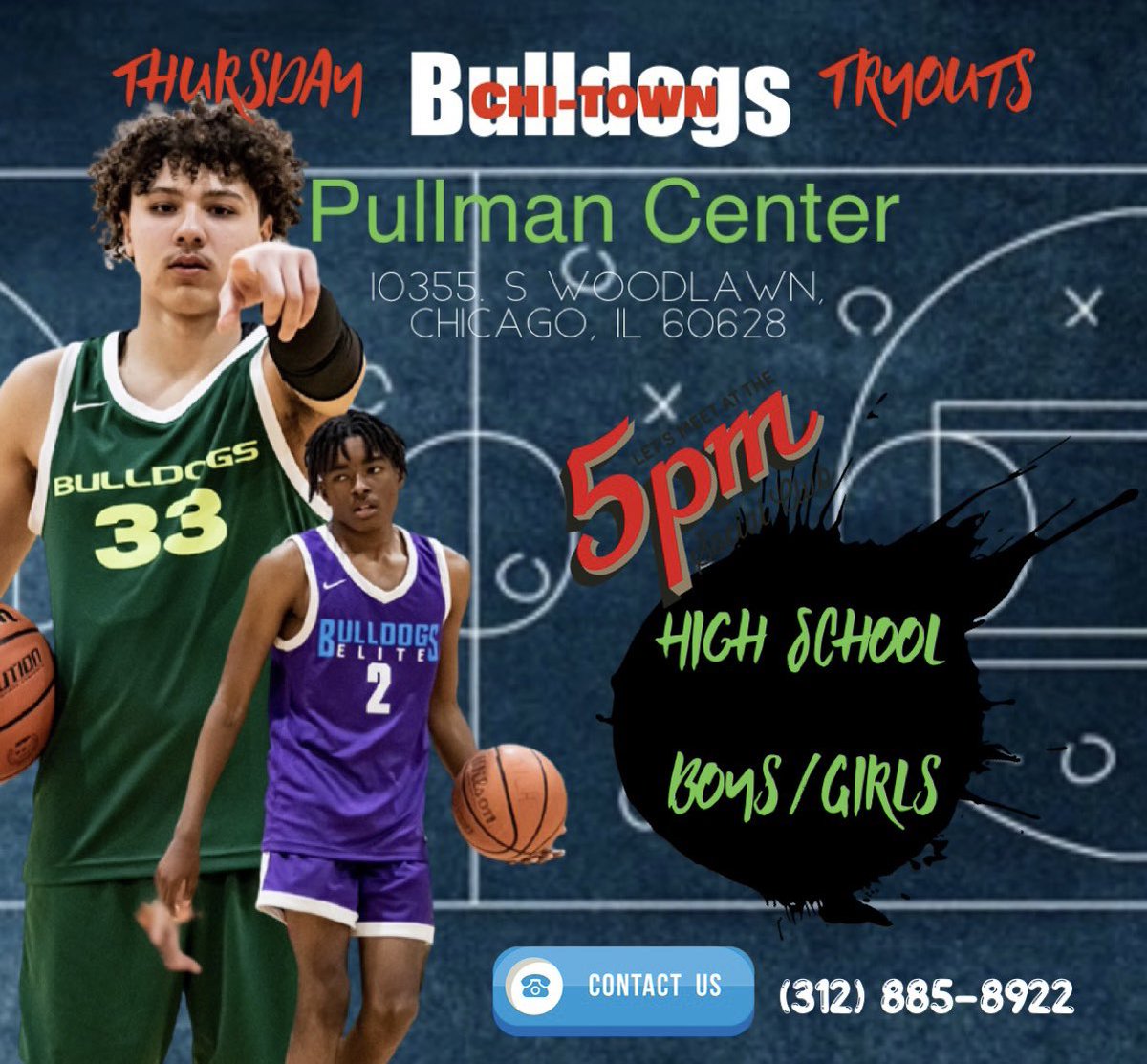 Meet Us There!!!! #BulldogsBasketball