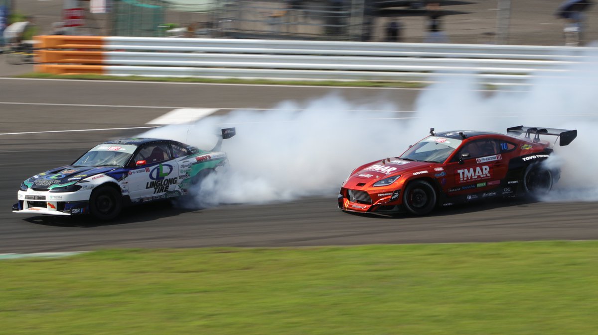 小橋正典選手 LINGLONG TIRE DRIFT Team ORANGE S15シルビア