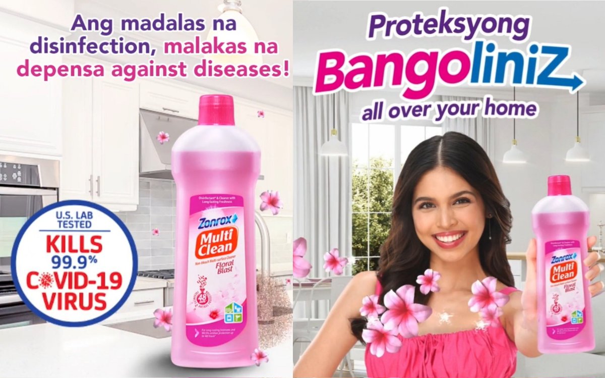 sofiadeicm's tweet photo. -@ZonroxPH FB post!
#MAINEforZonrox
Ngayong new normal na, βwag natin kalimutan na ang bacteria at viruses, nasa paligid parin! Dapat, patuloy na mag-ingat!
#ZonroxMultiClean
#DisinfectwithZonrox
πhttps://t.co/7e87IgtnGn
#85thMainesary | MAINE MENDOZA
#MaineMendoza @mainedcm https://t.co/LccNX775xz