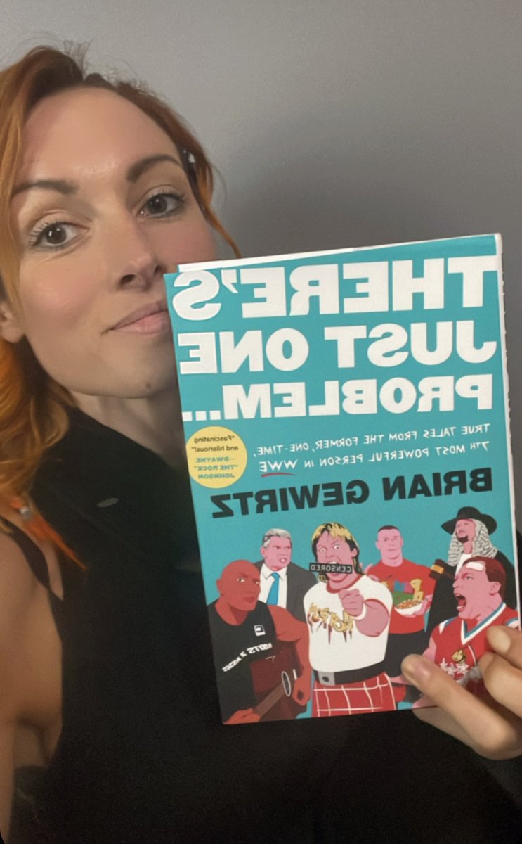 BeckyLynchWWE's tweet photo. Hard cover copy alert! This book is so damn good and laugh your ass off funny. 

Currently assless.

Thanks @bfg728 https://t.co/VkLn0XUVG4