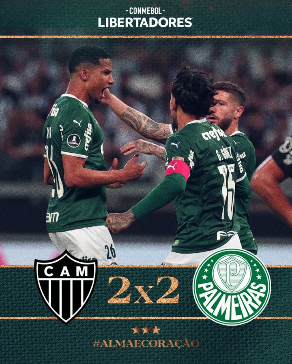 hoswordd's tweet photo. Essa é a diferença de um time que tem tradição na Copa Libertadores da América para um time que jogou ontem e não tem. Respeitem.

#abelismo #sep #palmeiras #CAMxPAL #FLAxCOR #libertadores abel ferreira #instaverde #naoimportaoqiedigam #amici1914 #manchaverde https://t.co/NqUrHOvuBX