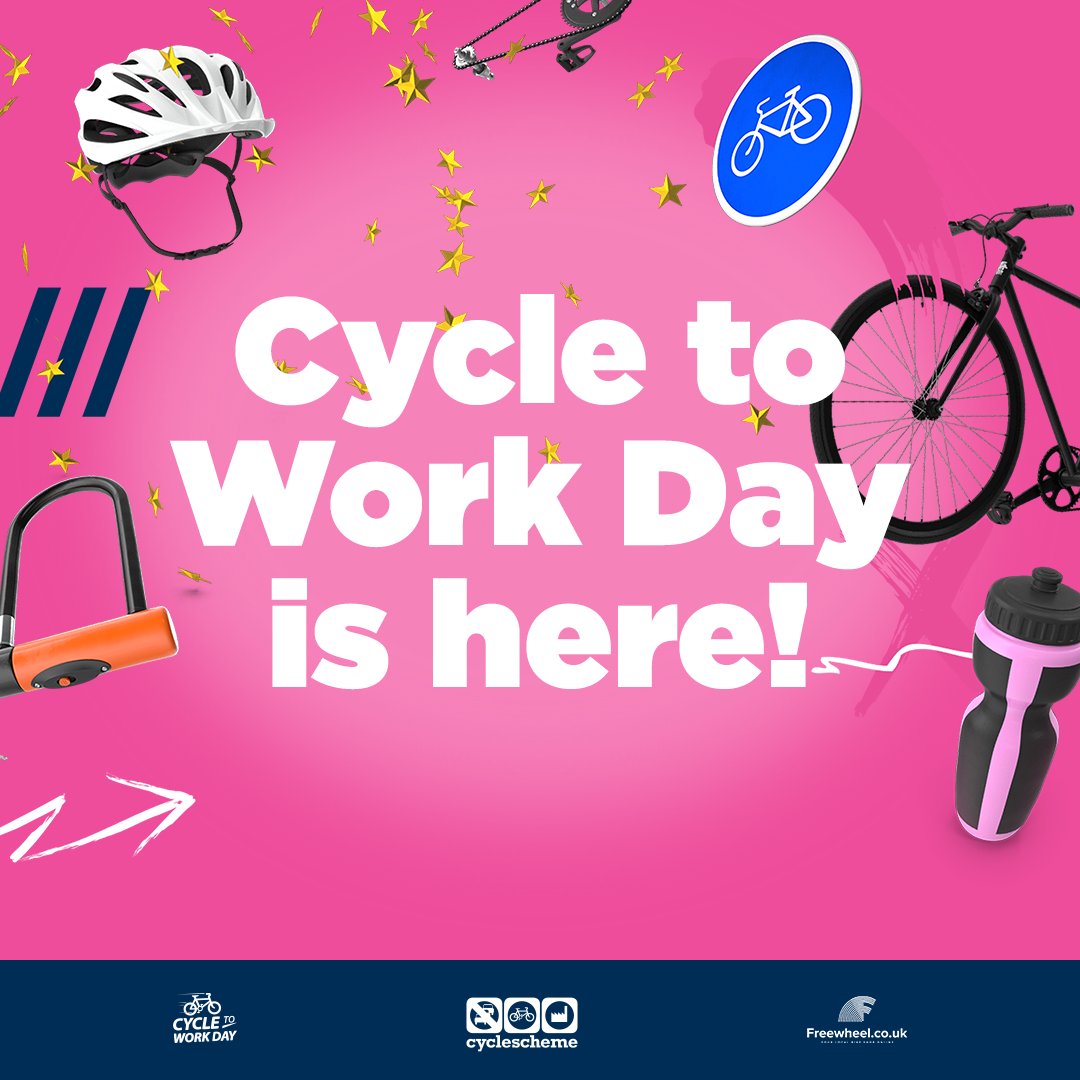 Today is the 10th anniversary of Cycle to Work Day! 🚴‍♂️🎉

Why not go that extra step and cycle to our centre on your next trip? Clock up those extra stats on your fitness goals! ow.ly/8gaU50KaMpt

#CycletoWorkDay