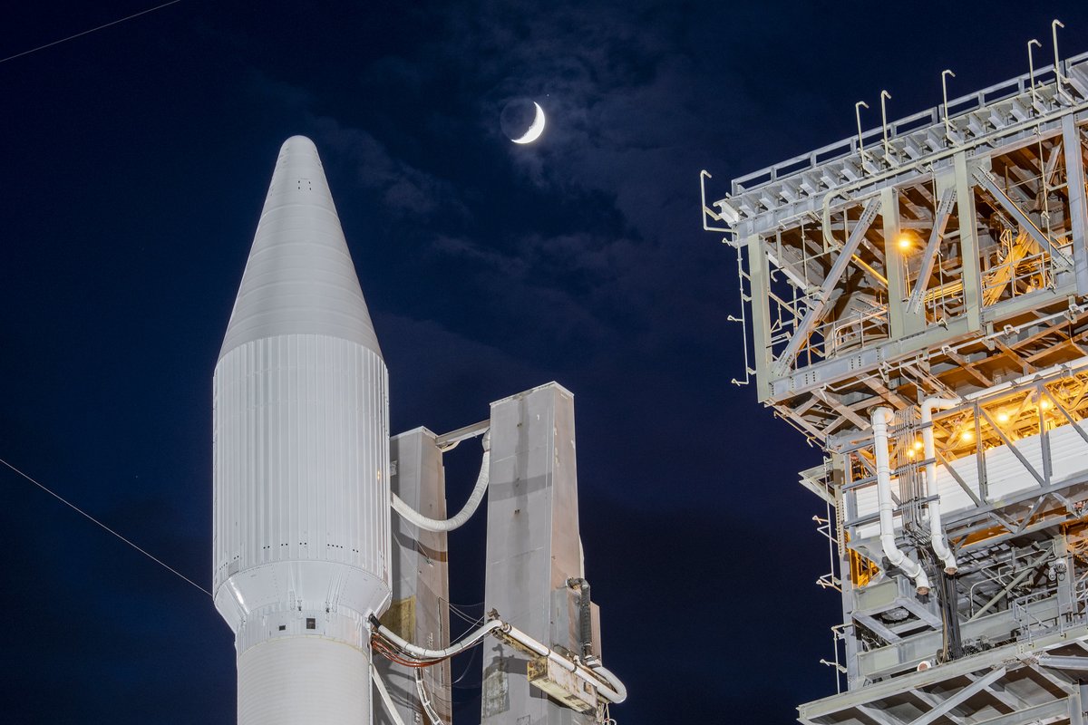 The launch countdown has begun for the #AtlasV 421 rocket to launch the @SpaceForceDOD <a href="/USSF_SSC/">Space Systems Command</a> #SBIRSGEO6 spacecraft for missile detection and early warning. Launch time is 6:29amEDT (1029 UTC). bit.ly/av_sbirsgeo6
