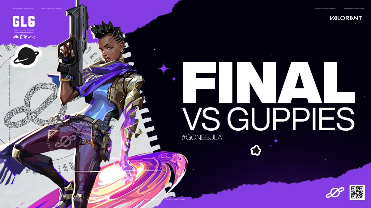 🏆GRAN FINAL EN VIVO 🏆
<a href="/GLGamingLounges/">GLG | Great Lakes Gaming</a>

🆚 #Guppies
⏰ AHORA 
📺 twitch.tv/glgaminglounges

#Valorant #Esports #GoNebula🪐