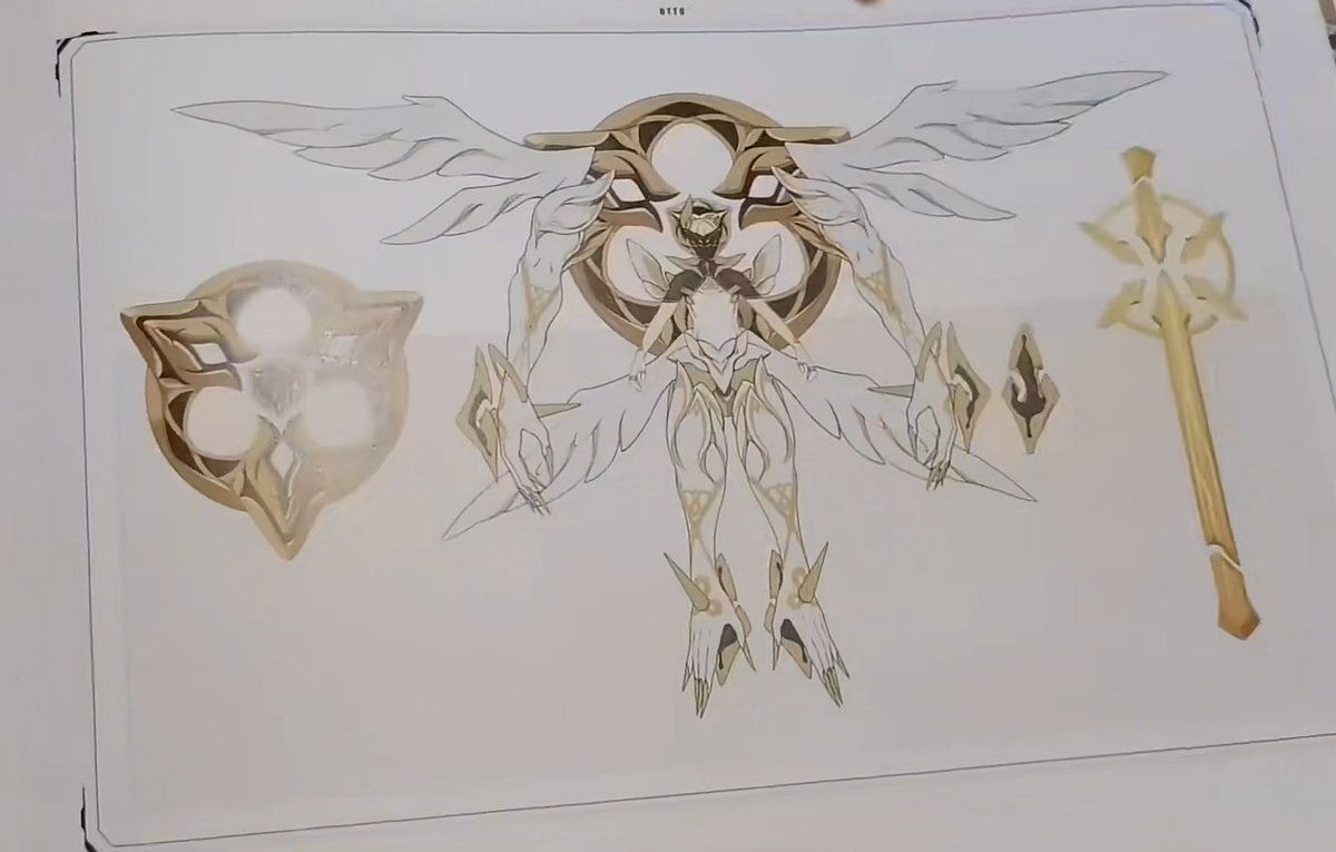 Schicksal HQ members concept art compilation from Honkai Art Book via :  鬼火少女热照吊销on bilibili https://t.co/wt7W4XPgXT Otto Apocalypse \u0026 False God Otto, image size:1200x765