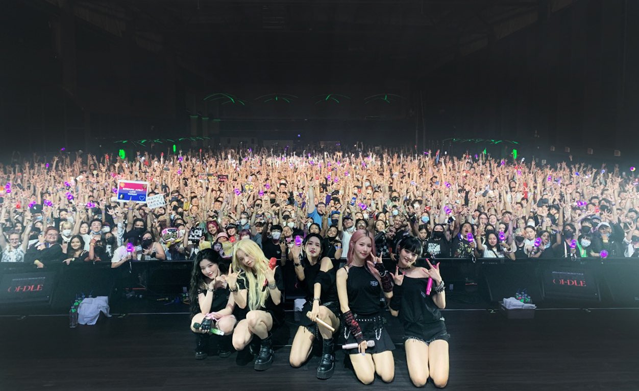(G)IDLE·(여자)아이들 on Twitter "[📸] 20220804 GIDLE_WORLDTOUR