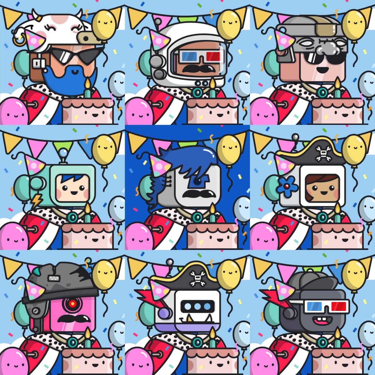 themoerbeeck's tweet photo. TOMORROW WILL BE ANOTHER AMAZING DAY AT #Robopolis SINCE WE WILL BE CELEBRATING @robotosNFT ANNIVERSARY!! YOU DONT WANT TO MISS IT! A LOT OF FUN STUFF AND GIVEAWAY WILL BE DONE BY THE TEAM! VERY EXCITED!!! #RobotosNFT https://t.co/CHeRpYcuhr