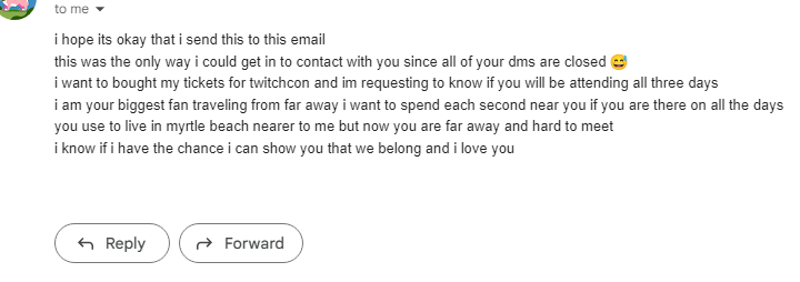 bbjesslive's tweet image. I can&apos;t tell if I&apos;m being trolled or not, but this crosses my boundaries. I&apos;m so grateful for anyone who watches my stream and I can&apos;t wait to meet everyone at twitchcon-

That being said; this is too far for me. im sorry