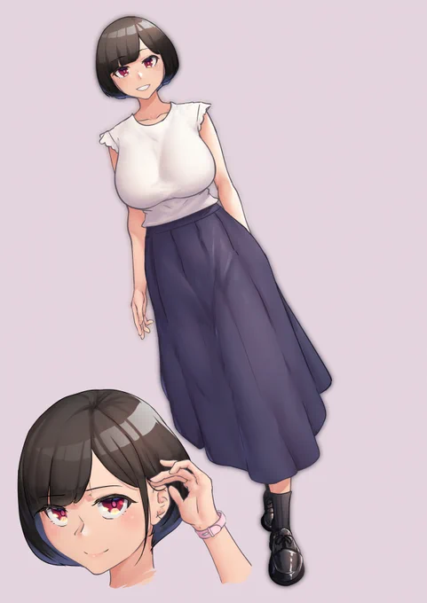なんかこういう清楚な感じのキャラがえっちな事するの最近のマイブームに加わった 