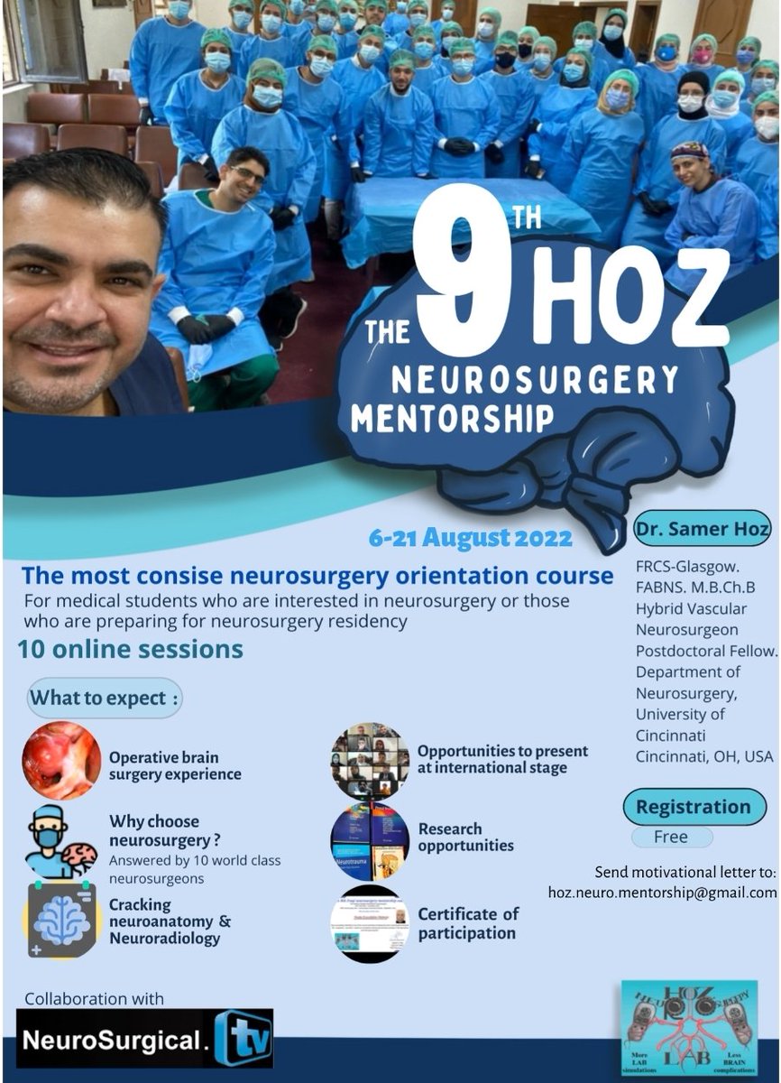 MeetingsNsm's tweet photo. https://t.co/4D4q2t5fad

HOZ #Neurosurgery orientation #course https://t.co/87Tgg6LmGc
