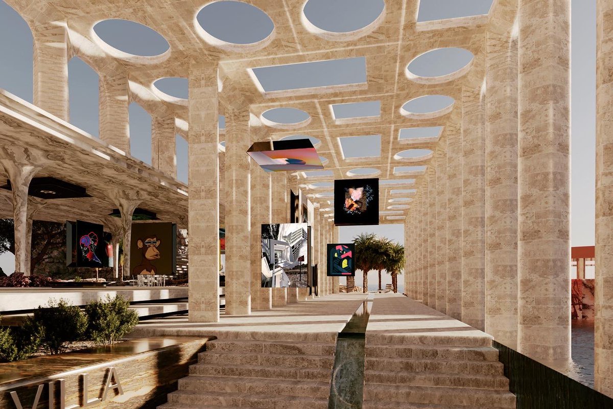 luisfern5's tweet photo. (8)… #metaEstates_VILLA @metaestates_lab x @metamundonft 
#METAVERSEarchitecture

#metaverse GALLERY featuring works by: @refikanadol @strangeprocess @Crumpton_ @0n1Force @ParinHeidari @mnmlty @pakwashere @AkuDreams from the collection of @drkatcohen 

https://t.co/sgpaPxkM7Z https://t.co/fBOLjfS68U