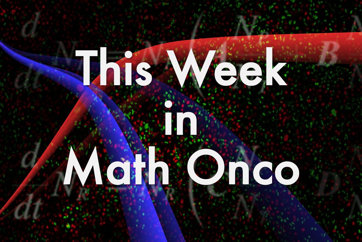 Jeffrey West (@mathoncbro) on Twitter photo This week in #MathOnco 221:
-cancer metabolism
-metronomic therapy
-spatiotemporal modeling
-tumor-immune interactions
-clonal heterogeneity
-phylogenetic trees
Artwork:
Erika Woodrum, Jacob Scott (<a href="/CancerConnector/">Jake Scott</a>) 💯😎 This week in #MathOnco 221:
-cancer metabolism
-metronomic therapy
-spatiotemporal modeling
-tumor-immune interactions
-clonal heterogeneity
-phylogenetic trees
Artwork:
Erika Woodrum, Jacob Scott (<a href="/CancerConnector/">Jake Scott</a>) 💯😎