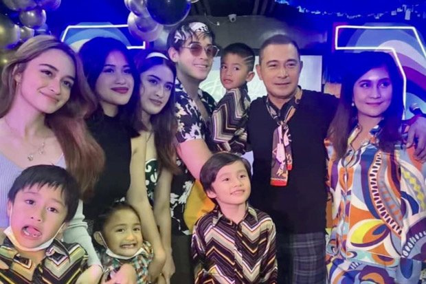 Cesar Montano got all children present on 60th birthday: Can t be more happy 