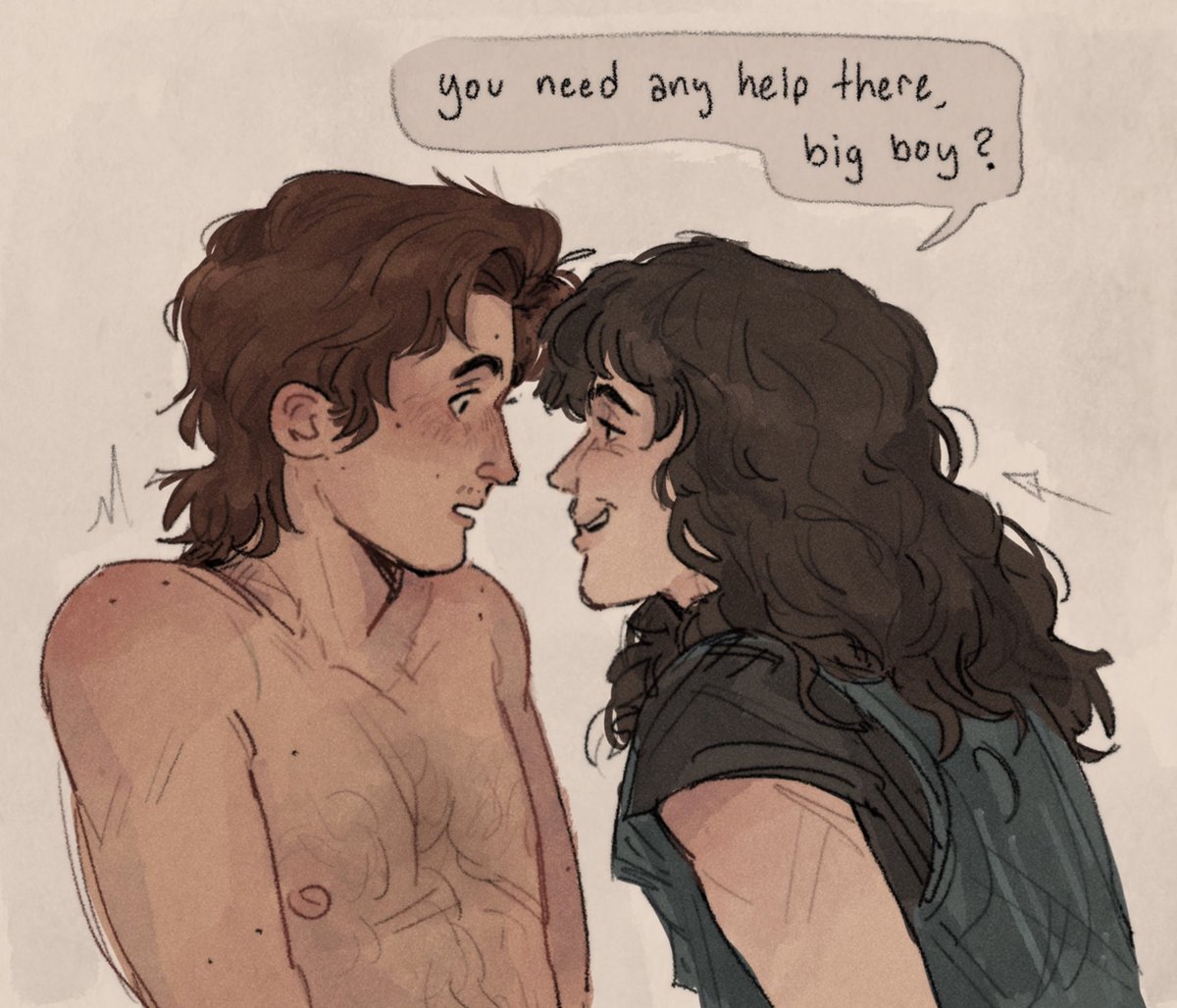 roommate things 🍂

scene from Everywhere I Look (There’s a Devil Waiting) by pruvia on ao3!!
#steddie #strangerthings