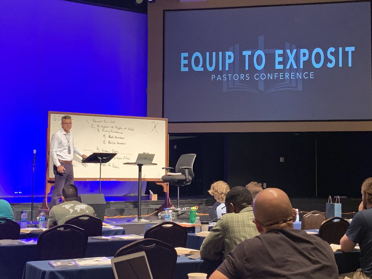 It has been an absolute joy sitting under the teaching of <a href="/DrJimHamilton/">Jim Hamilton</a> at the <a href="/equip2exposit/">Equip2Exposit Conference</a> conference this week!
He is knowledgeable, charitable, and a funny dude as well. 
Thank you for investing in us brother