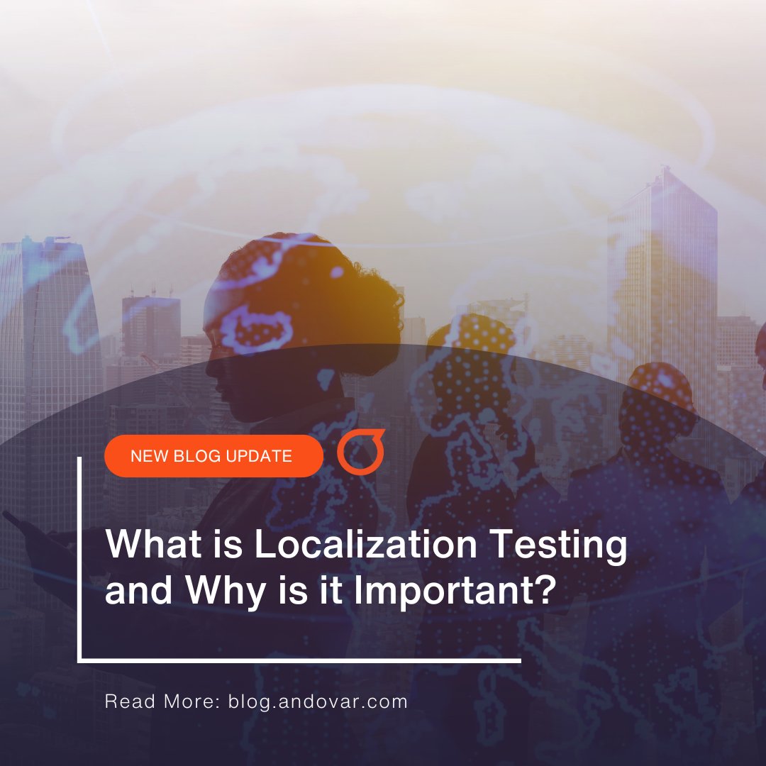 andovarglobal's tweet image. 💡What is Localization Testing and Why is it Important? hubs.la/Q01j6sPt0

Andovar helps you with Localization Testing ensuring that your business expansion plans translate into reality. Contact us to know more! 

📨info@andovar.com

#LocalizationTesting