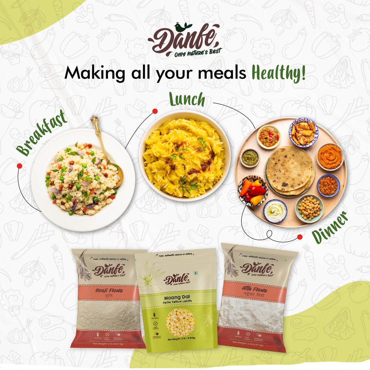 DanfeFoods's tweet photo. Danfe Foods constantly aims to make your meals tasty and healthy. It offers a range of products that provides healthy food options for all your meals.

#danfefoods #allpurposeflour #maidaflour #cholebhature #kabulichana #chole #amritsarichole #timetodigin https://t.co/1LuT7GmGRn